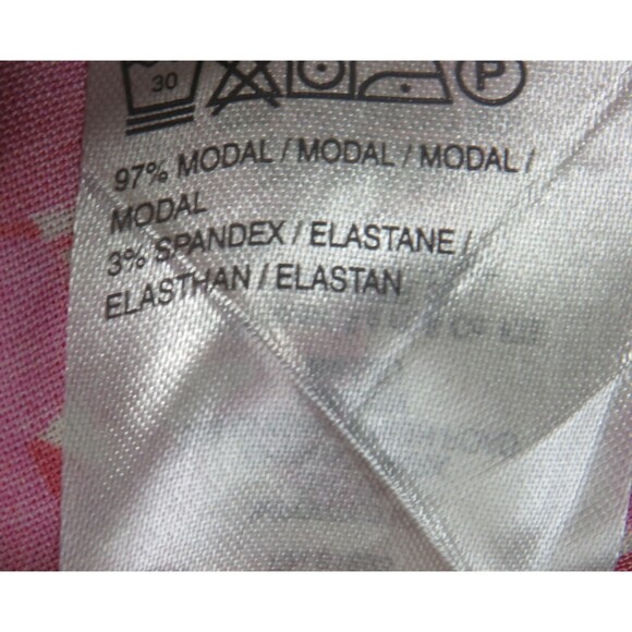 Candace Cameron Bure Pink Floral Flutter Sleeve Woven Top Size XXS - Picture 13 of 15